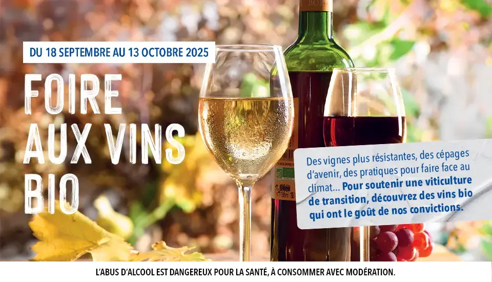 Foire aux vins bio d'automne